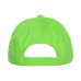 Бейсболка STAN 5 клиньев хлопок 150, 10L, Ярко-зелёный