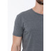 Футболка мужская STAN хлопок/эластан 180, 37, Тёмный меланж