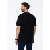 Футболка унисекс без бокового шва STAN хлопок 160, 02, Чёрный