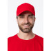 Бейсболка STAN 5 клиньев хлопок 260, 12, Красный