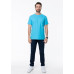 Футболка унисекс STAN, хлопок 150, 51, Бирюзовый
