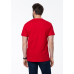 Футболка унисекс хлопок 150, 52, Красный