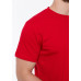 Футболка унисекс хлопок 150, 52, Красный