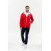 Толстовка мужская STAN с капюшоном на молнии футер без начёса 260, 61, Красный