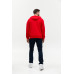 Толстовка мужская STAN с капюшоном на молнии футер без начёса 260, 61, Красный