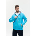 Толстовка мужская STAN с капюшоном на молнии футер без начёса 260, 61, Бирюзовый