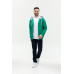Толстовка мужская STAN с капюшоном на молнии футер без начёса 260, 61, Зелёный