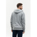 Толстовка мужская STAN с капюшоном на молнии футер с начёсом 280, 17, Серый меланж