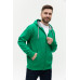 Толстовка мужская STAN с капюшоном на молнии футер с начёсом 280, 17, Зелёный