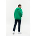 Толстовка мужская STAN с капюшоном на молнии футер с начёсом 280, 17, Зелёный