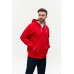 Толстовка мужская STAN с капюшоном на молнии футер с начёсом 280, 17, Красный