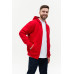 Толстовка мужская STAN с капюшоном на молнии футер с начёсом 280, 17, Красный