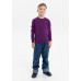 Свитшот детский STAN футер без начёса, 260, 63J, Сливовый