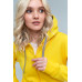 Толстовка женская STAN с капюшоном на молнии футер с начёсом 280, 17W, Жёлтый