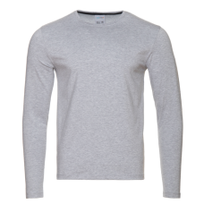 Лонгслив STAN хлопок/эластан 180, 35, Серый меланж