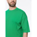 Футболка унисекс оверсайз STAN хлопок 140, 39, Зелёный