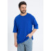 Футболка унисекс оверсайз STAN хлопок 140, 39, Синий электрик