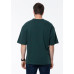 Футболка унисекс оверсайз STAN хлопок/полиэстер 260, 40, Тёмно-зелёный