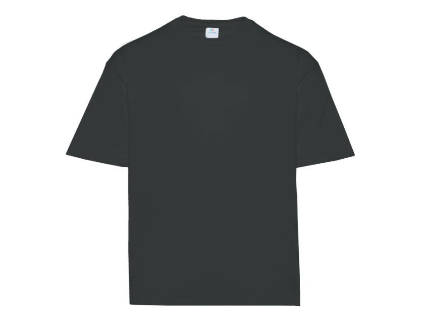 Футболка унисекс оверсайз STAN хлопок 240, 56, Графит