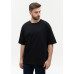 Футболка унисекс оверсайз STAN хлопок 240, 56, Чёрный