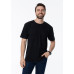 Футболка унисекс без бокового шва STAN хлопок 160, 02, Чёрный