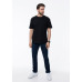 Футболка унисекс без бокового шва STAN хлопок 160, 02, Чёрный