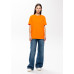 Футболка унисекс без бокового шва STAN хлопок 160, 02, Оранжевый