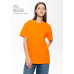 Футболка унисекс без бокового шва STAN хлопок 160, 02, Оранжевый
