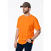 Футболка унисекс без бокового шва STAN хлопок 160, 02, Оранжевый