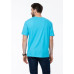 Футболка унисекс без бокового шва STAN хлопок 160, 02, Бирюзовый
