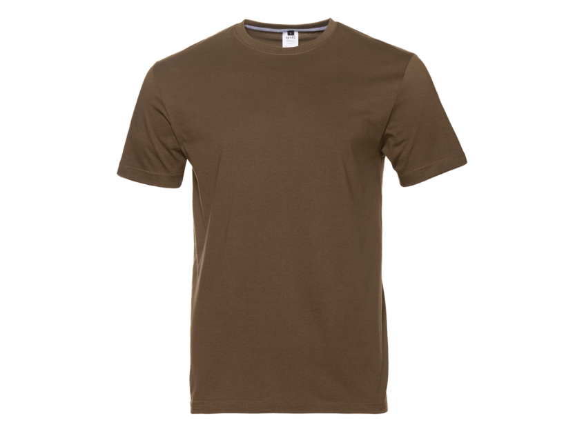 Футболка унисекс без бокового шва STAN хлопок 160, 02, Хаки