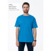 Футболка унисекс без бокового шва STAN хлопок 160, 02, Лазурный