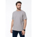 Футболка унисекс без бокового шва STAN хлопок 160, 02, Светло-серый
