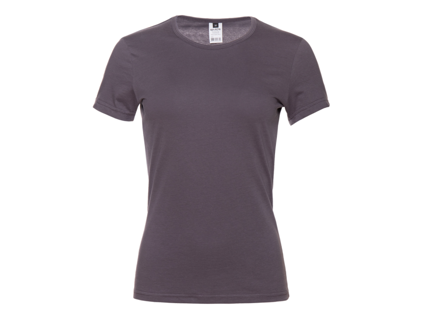 Футболка женская STAN хлопок 150, 02W, Тёмно-серый