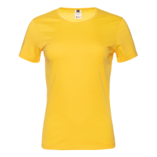 Футболка женская STAN хлопок 150, 02W, Жёлтый