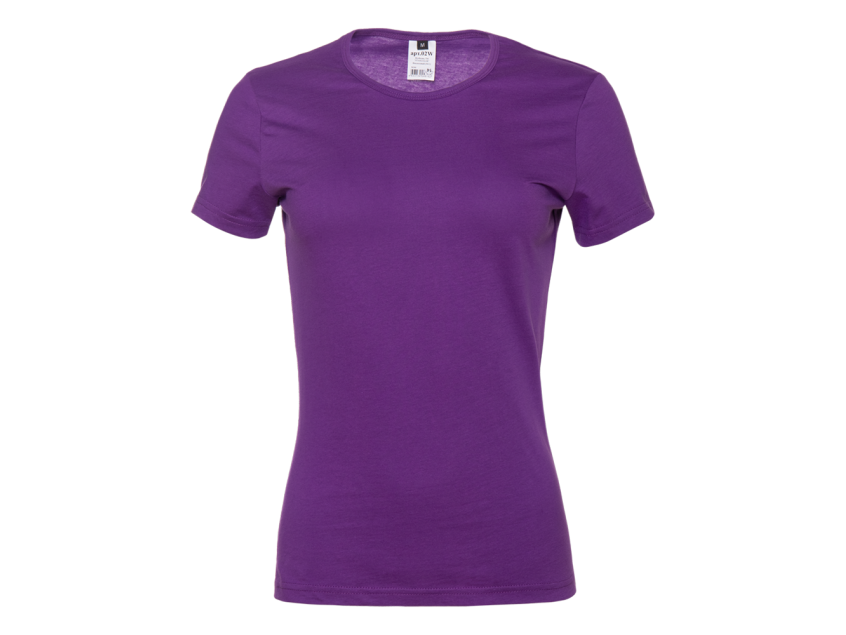 Футболка женская STAN хлопок 150, 02W, Фиолетовый