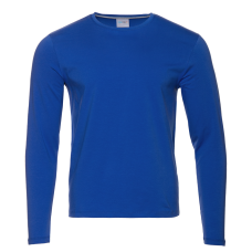 Лонгслив STAN хлопок/эластан 180, 35, Синий