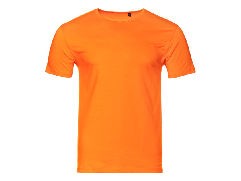 Футболка мужская STAN хлопок/эластан 180, 37, Оранжевый