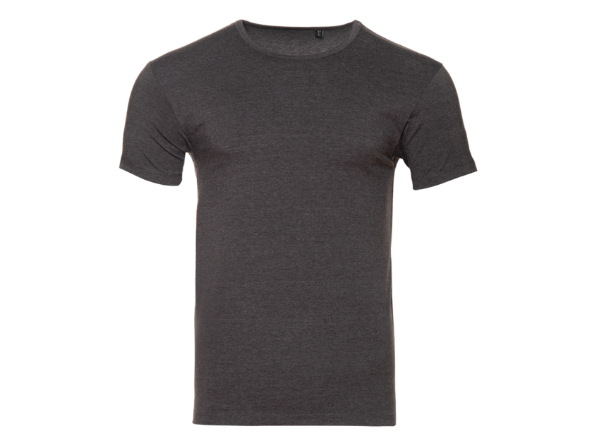 Футболка мужская STAN хлопок/эластан 180, 37, Тёмный меланж