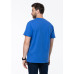 Футболка унисекс хлопок 150, 52, Синий