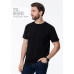 Футболка унисекс хлопок 150, 52, Чёрный