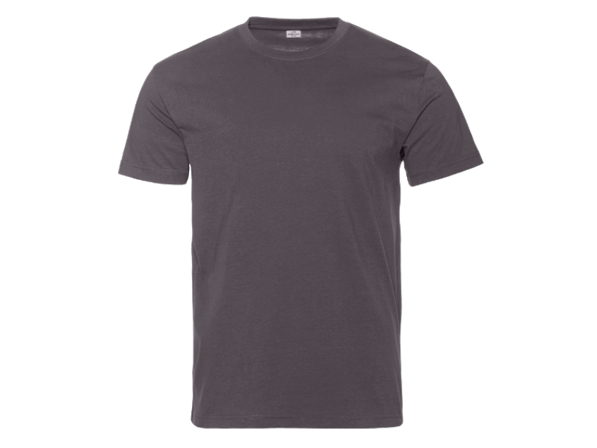 Футболка унисекс STAN хлопок 180, 08U, Тёмно-серый