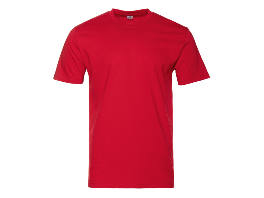 Футболка унисекс STAN хлопок 180, 08U, Красный