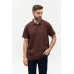 Рубашка поло унисекс  STAN хлопок/полиэстер 185, 04, Тёмно-Шоколадный