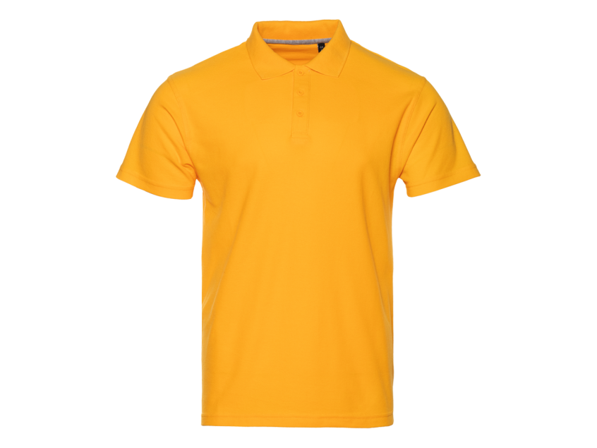 Рубашка поло унисекс  STAN хлопок/полиэстер 185, 04, Жёлтый