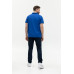 Рубашка поло унисекс  STAN хлопок/полиэстер 185, 04, Синий