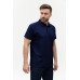 Рубашка поло унисекс  STAN хлопок/полиэстер 185, 04, Тёмно-синий