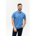 Рубашка поло унисекс  STAN хлопок/полиэстер 185, 04, Голубой