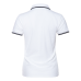 Рубашка поло женская STAN с окантовкой хлопок/полиэстер 185, 04BK, Белый