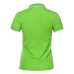 Рубашка поло женская STAN с окантовкой хлопок/полиэстер 185, 04BK, Ярко-зелёный
